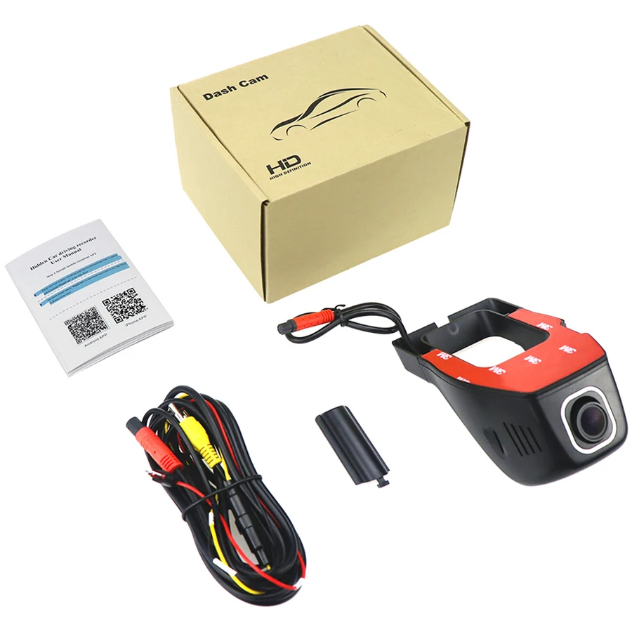 QUIDUX Новатэк 96658 Wifi Видеорегистраторы для автомобилей Видео Регистраторы Full HD 1080 p Беспроводной приложение манипуляции IMX 322 Скрытая регистраторы камеры Регистратор