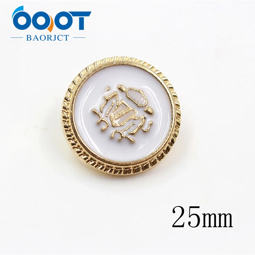 OOOT BAORJCT 178096,10 шт./лот, 15/18/22/25 мм Высокая Женская модная весенняя Классическая обувь высокого качества модная обувь с металлическими пуговицами, аксессуары DIY ручной работы