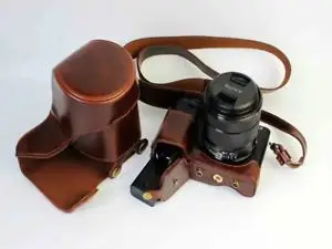 Новый черный/коричневый/темно коричневый ретро сумка для камеры PU кожаный чехол