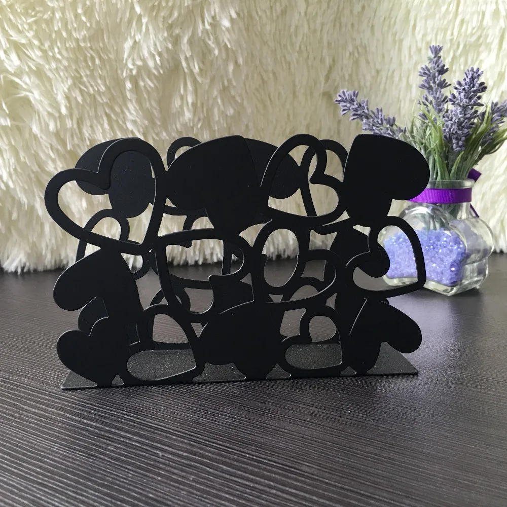 Креативный модный кухонный Железный держатель для салфеток бумажных стойка