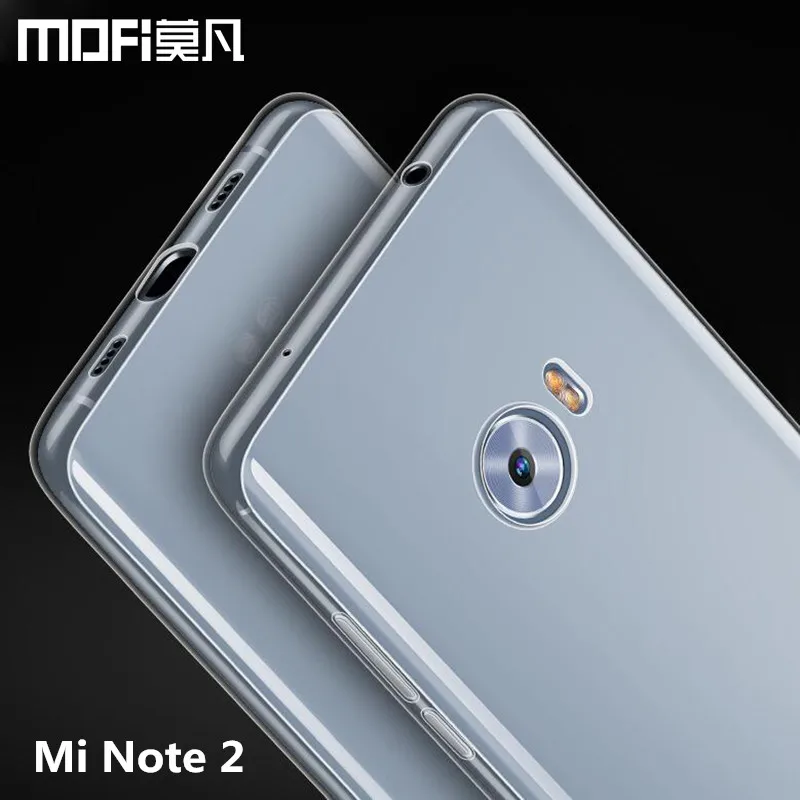 Xiaomi mi Примечание 2 крышка силиконовый чехол MOFi Дело ТПУ Мягкая задняя Сяо Note2 для