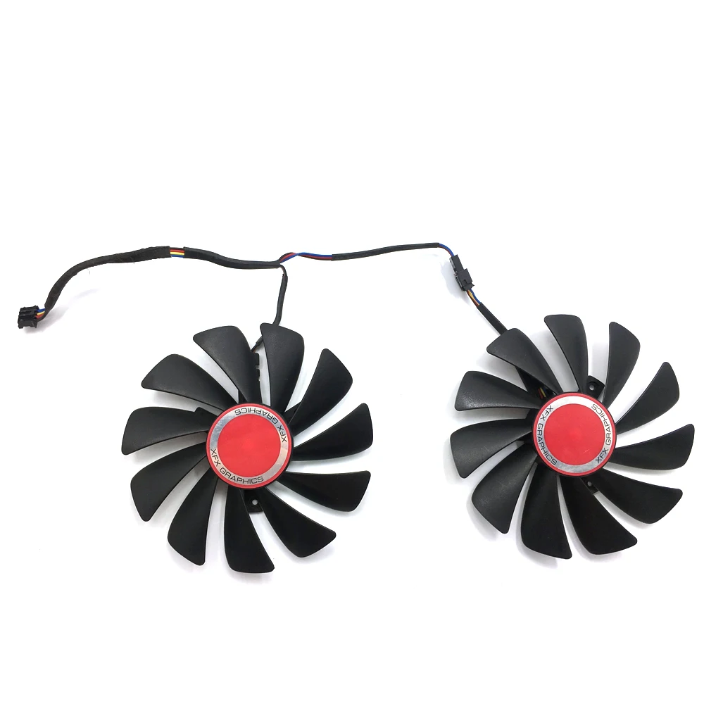 Оригинальный 95 мм FDC10U12S9 C CF1010U12S вентилятор охлаждения для ПК заменить XFX AMD Radeon RX 580