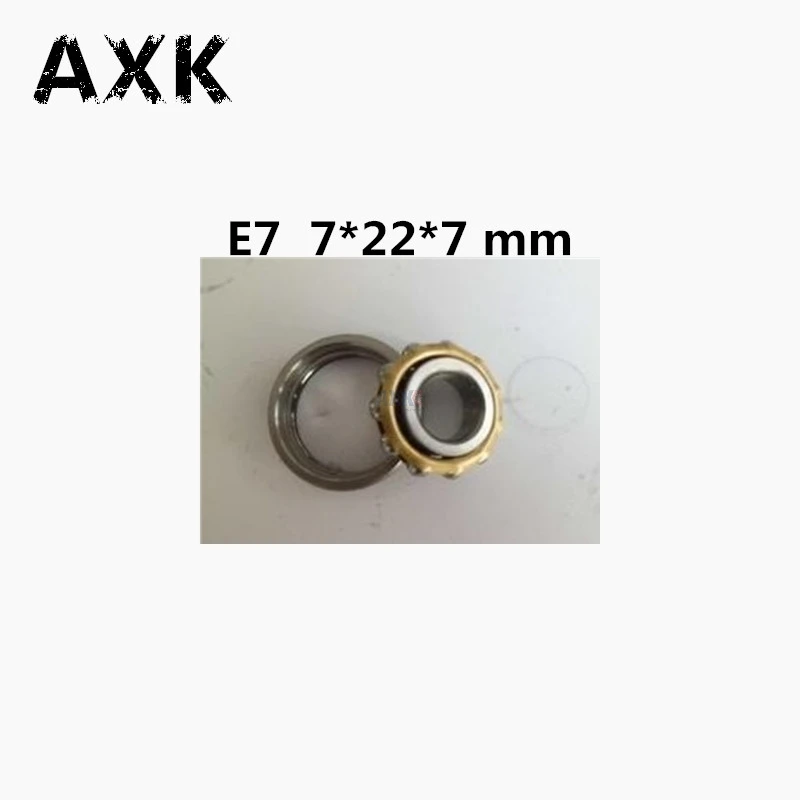 

Free shipping high quality 1pcs E7 Magneto Bearing 7*22*7 mm Angular Contact Separate Permanent Motor Ball Bearings EN7 FB7