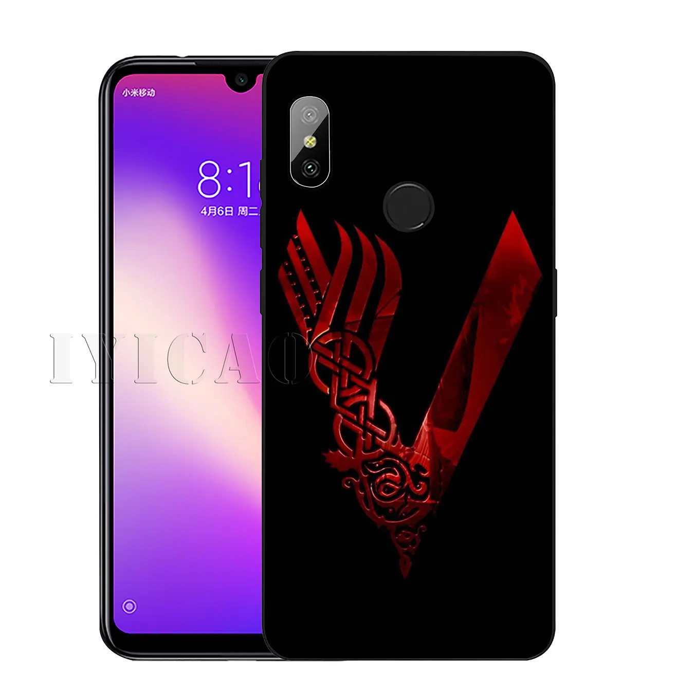 IYICAO Vikings Series милый мягкий силиконовый чехол для телефона Xiaomi Redmi K30 K20 8A 7A 6A 5A S2 GO Note 8
