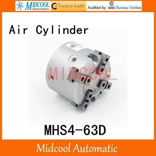

MHS4-63D double acting pneumatic cylinder gripper pivot gas claws parallel air 4-fingers SMC type cylinder