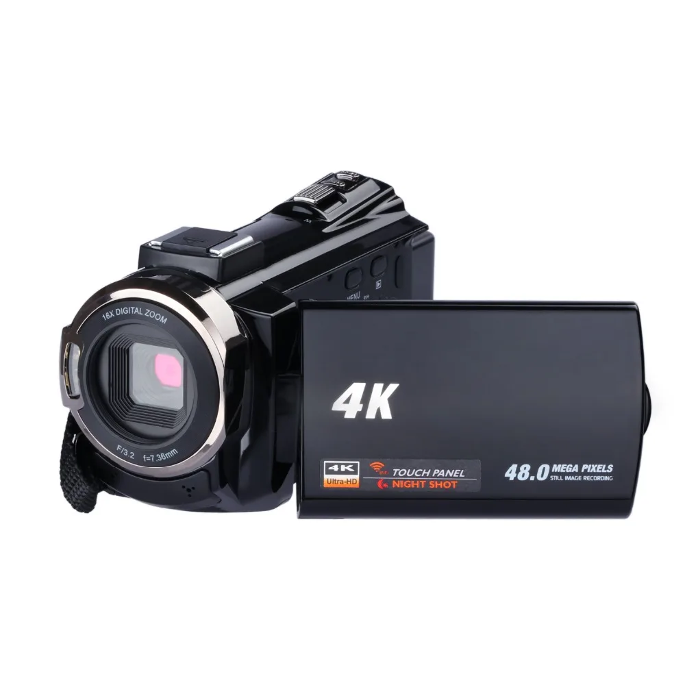 4K Цифровая видеокамера WIFI 1080P камера ночного видения анти встряхивание с горячим