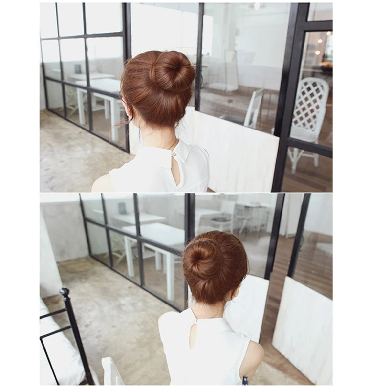 Синтетические аксессуары для волос парик бутон головная повязка шаровая Головка