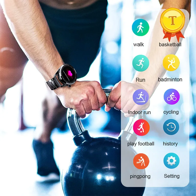 Новое поступление полностью металлические Смарт часы Android 7 1 4G спортивные с GPS hd