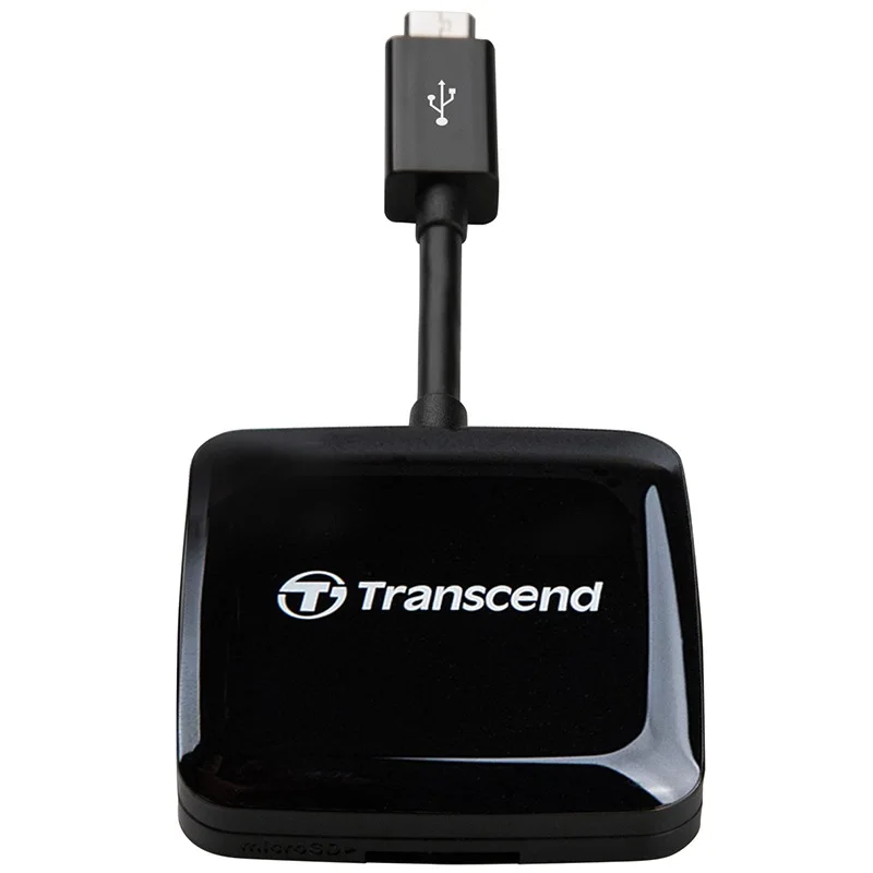 Transcend картридер OTG высокого качества SD/адаптер карты Micro SD с дополнительным