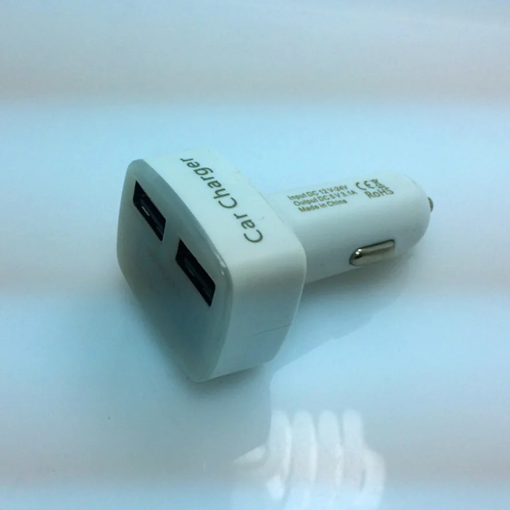 

4 в 1 Dual USB Автомобильное зарядное устройство с напряжением DC 5V 3.1A адаптер тестер для iPhone 91J1