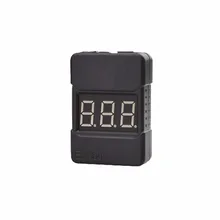 Тестер Напряжения аккумулятора Lipo F18255 BX100 1 8S/сигнал низкого
