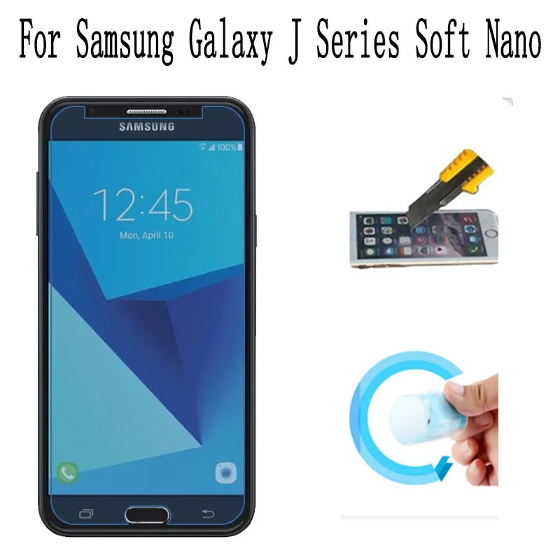 Для Samsung 2016 2017 J3 J5 J7 Prime Plus Супер нано Защита экрана для Galaxy On5 On7 J1 Emerge не закаленное