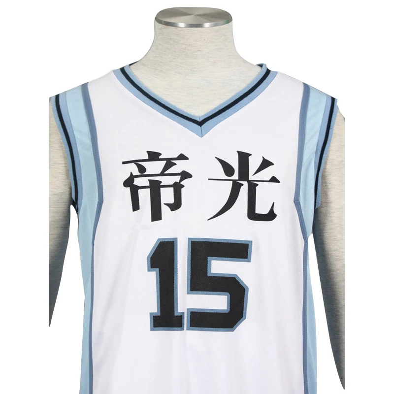 Костюм Ainclu белый Kuroko без корзины баскетбольный костюм Tetsuya SEIRIN для косплея детей