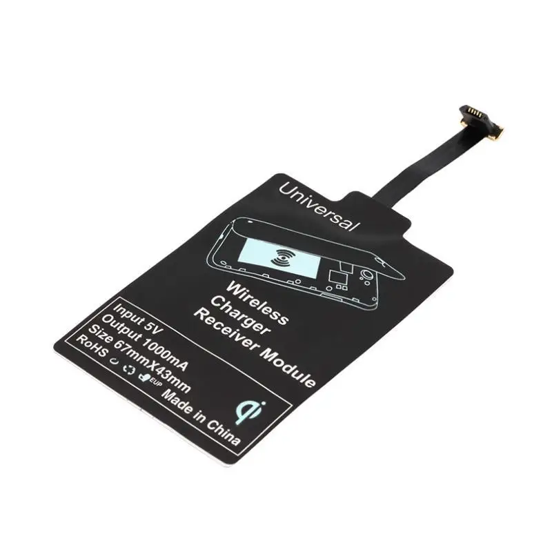 Universal Qi Wireless Charger Receiver Inductive Coil Receptor Module For Micro USB Android CellPhone | Мобильные телефоны и