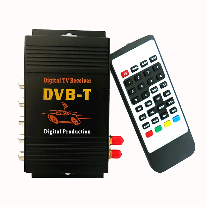 Цифровая наземная ТВ приставка Hiriot двойной тюнер/антенна DVB T MPEG4 MPEG2 для