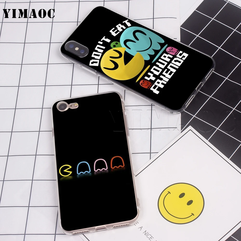 Силиконовый чехол YIMAOC Pacman Pac Man Eat для Samsung Galaxy A7 A8 A9 A10 A20 A30 A40 A50 A70 M10 M20 M30 S10e J6 Plus |