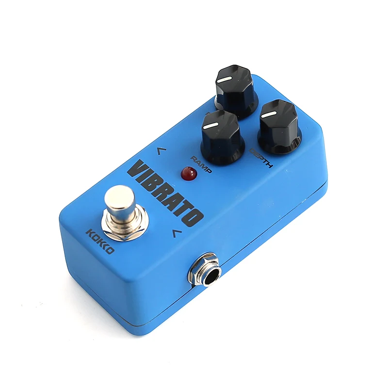 KOKKO VIBRATO Mini Tremolo педаль эффектов для электрогитары настоящий обход металлический