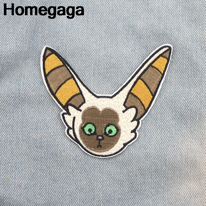 Homegaga мультяшный МОМО DIY вышитые нашивки приклеить утюгом одежду рюкзак шляпа