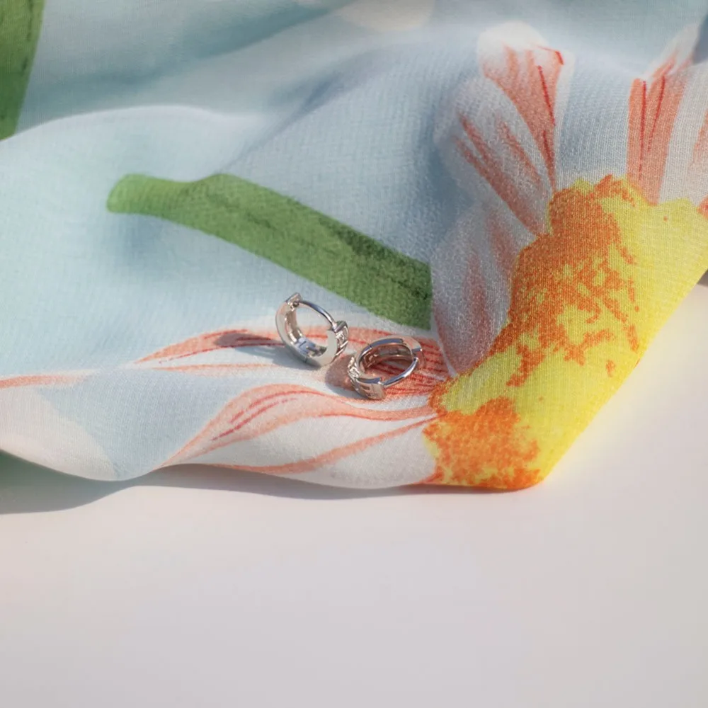 Серьги из стерлингового серебра 925 пробы, модные кольца для ушей, Пряжка для ушей, Ретро стиль, для мужчин, женщин, девушек, серебряные серьги, ювелирное изделие