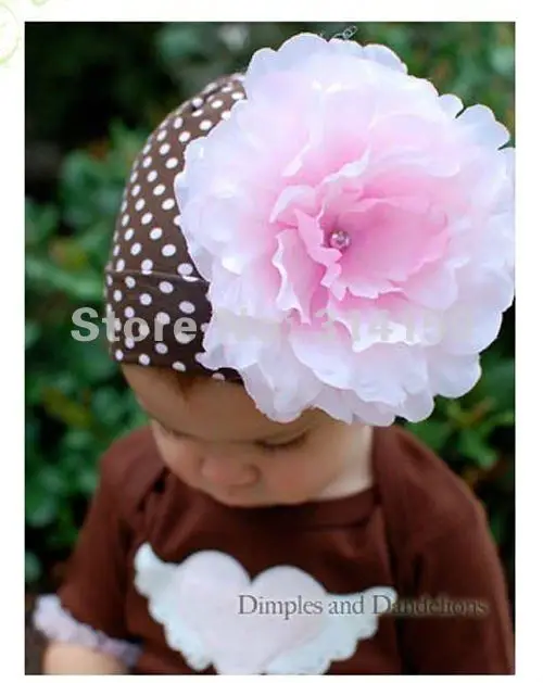 Детская вязаная шапка с розовыми цветами 1 шт./лот | одежда и обувь