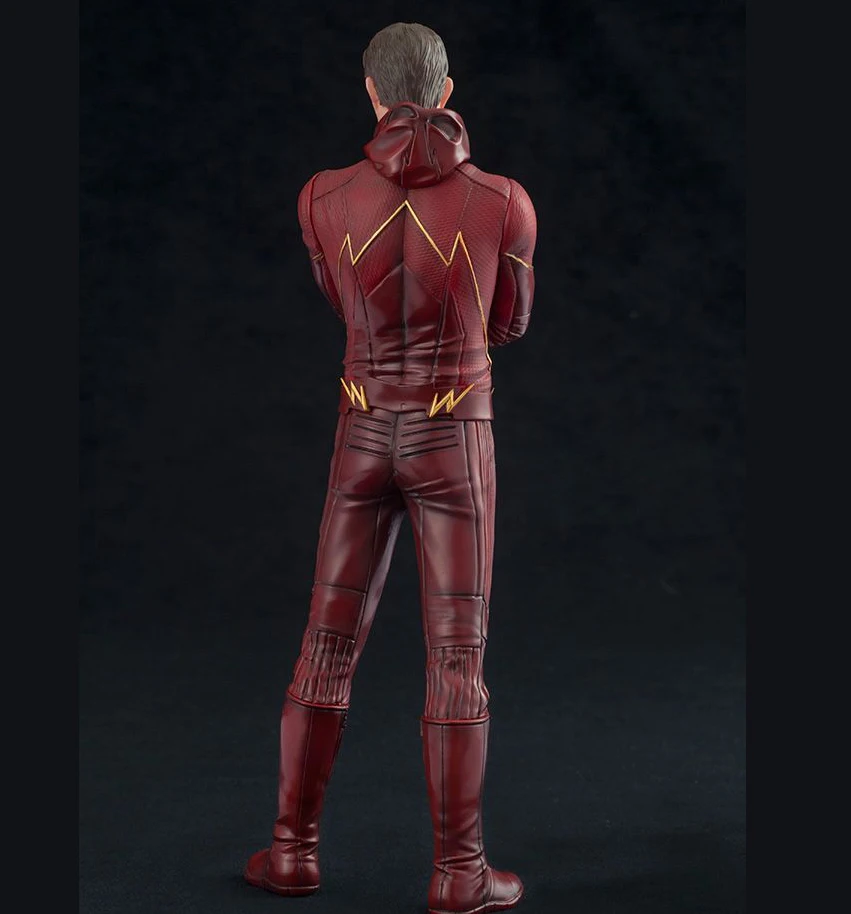 Бесплатная доставка 7 "DC супер герой флэш Барри Аллен в коробке 17 5 см Новая ПВХ