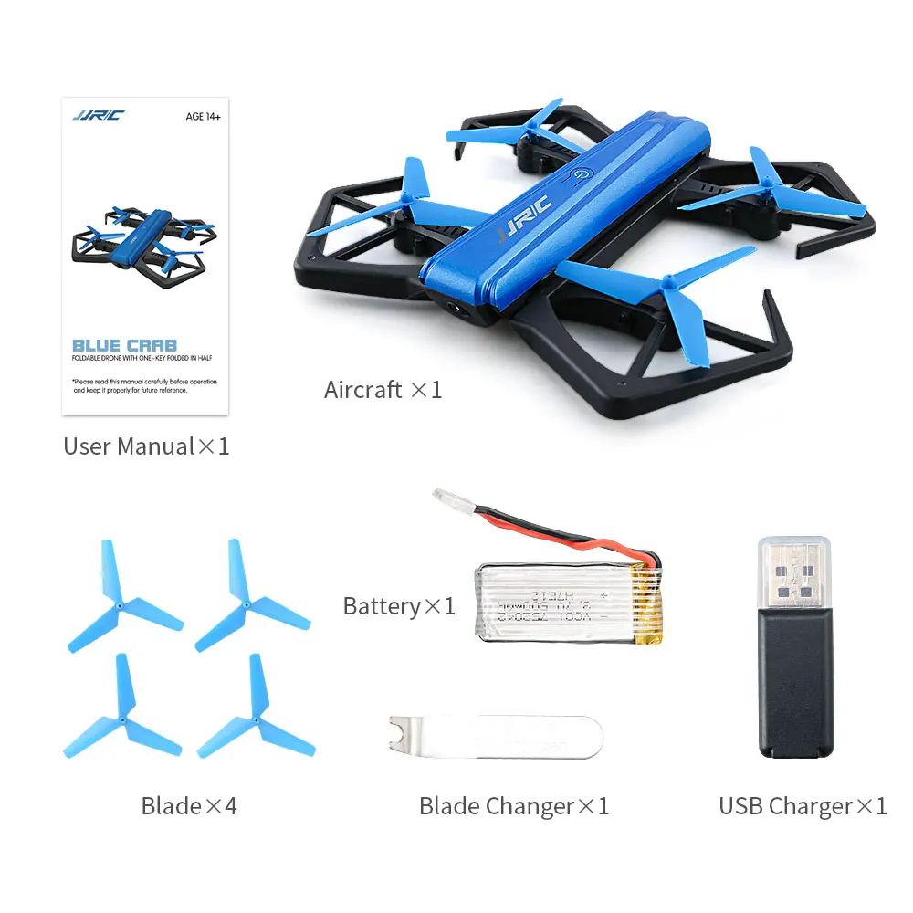 Оригинальный JJRC H43WH H43 селфи Wi-Fi FPV складной RC Квадрокоптер Дрон с 720P HD камерой