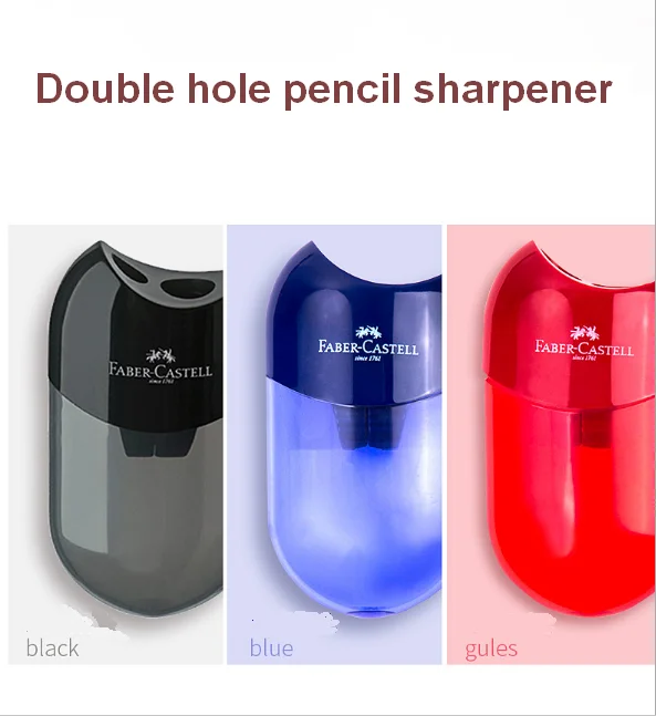 Double Holes Pencil Sharpener Makeup Multi Purpose Mechanical for Office School Supplies | Канцтовары для офиса и дома