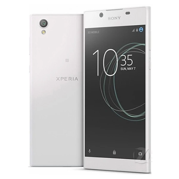 Разблокированный четырехъядерный процессор sony Xperia L1 5,5 дюймов 2 Гб ОЗУ 16 Гб ПЗУ 13MP камера 1080p Android Восстановленный мобильный телефон - Цвет: Серебристый