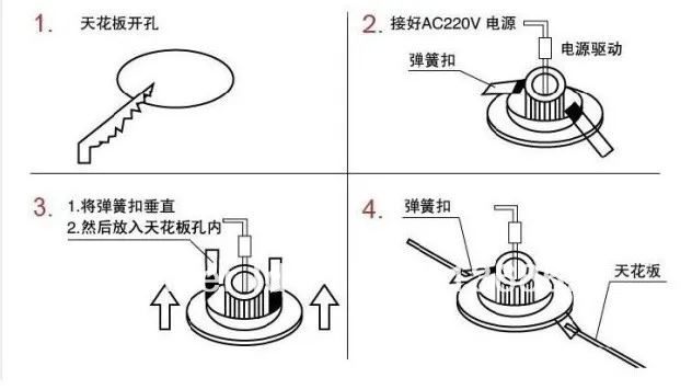 Потолочный светодиодный светильник в серебряном корпусе 10 шт./лот 9 Вт 85 265 в|light led