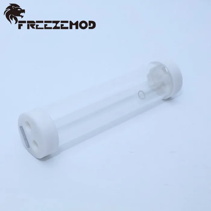 Freezemod 170-220 мм цилиндрический резервуар для воды od50мм компьютерное водяное охлаждение PMMA Корпус с POM крышкой. YSX-PMB-270