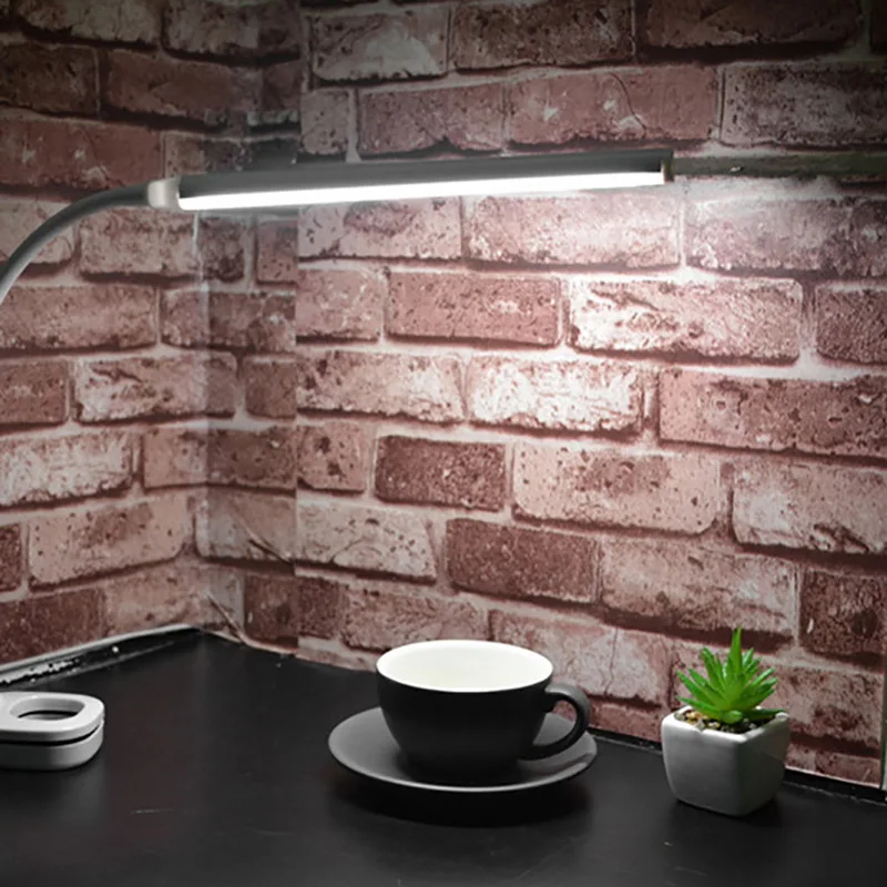 Настольные лампы USB Led Настольная лампа на зажиме для чтения книг Гибкая