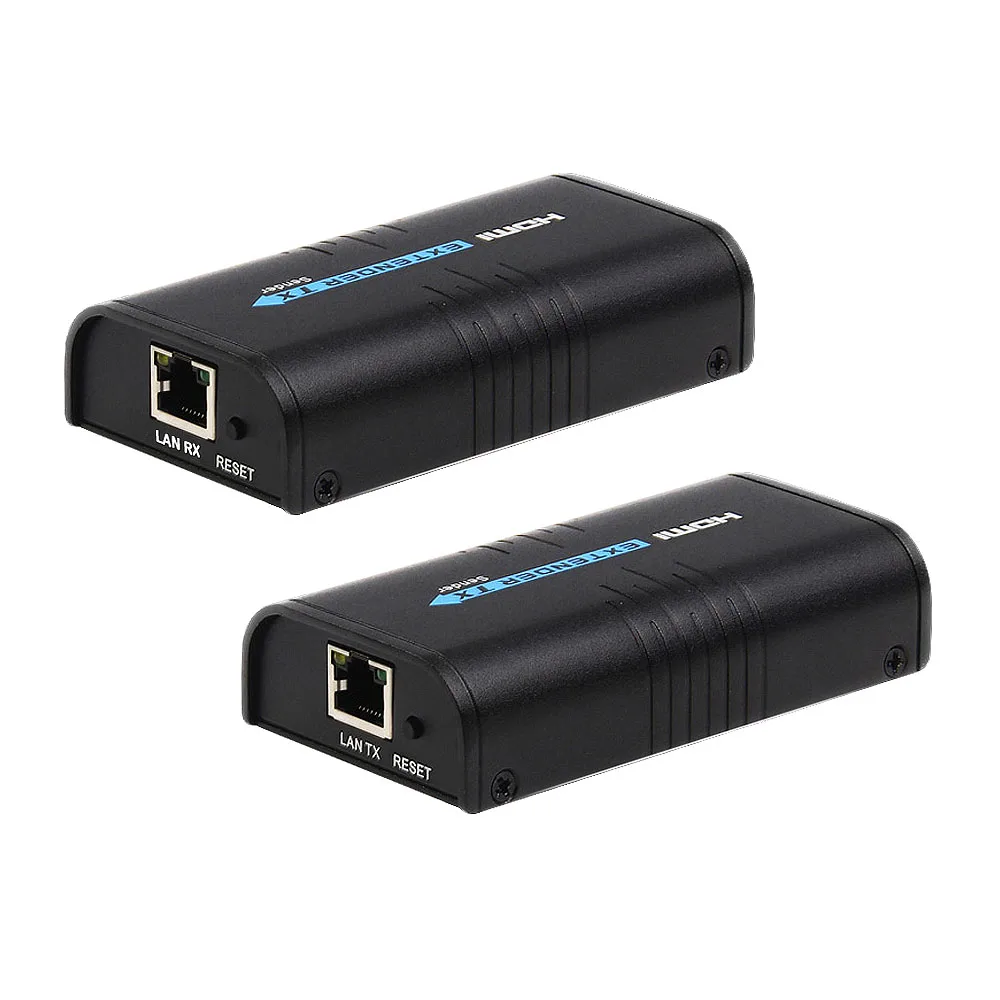 HDMI удлинитель 120 м 1080p через Ethernet TCP/IP RJ45 cat5 cat6 для HD DVD PS3 Сплиттер hdmi передатчик и