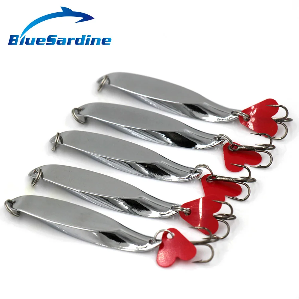 

BlueSardine, 20 шт., 7 г, 7 см, приманка «ложка», металлические рыболовные приманки, приманки «твердая ложка», рыбалка, рыболовные снасти