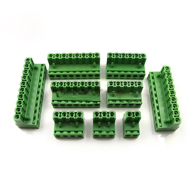 10 шт. 2edgk 5.08мм разъем 5 08 мм шаг PCB вставной клеммный блок папа и женщина на