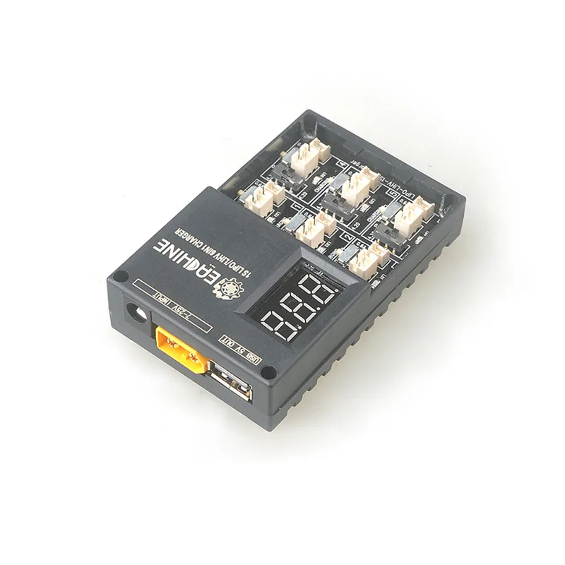 Зарядное устройство 6 в 1 3 8 В 1S Lipo LiHv плата для квадрокоптера Eachine QX65