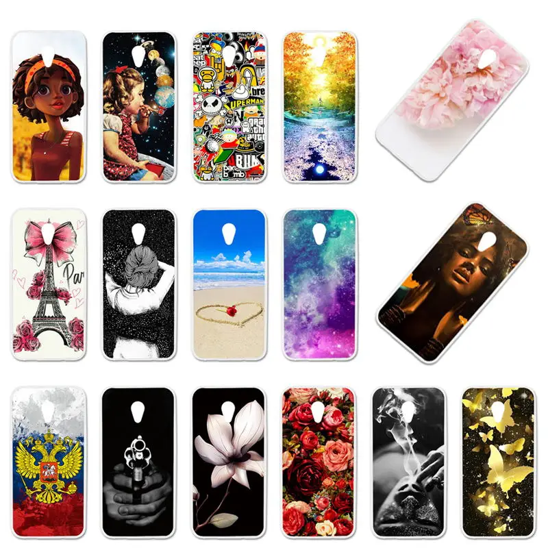 

Case For Alcatel U5 3G Cases Silicon Foral DIY Painted Cover For Alcatel U5 4047 4047D 4047Y Covers