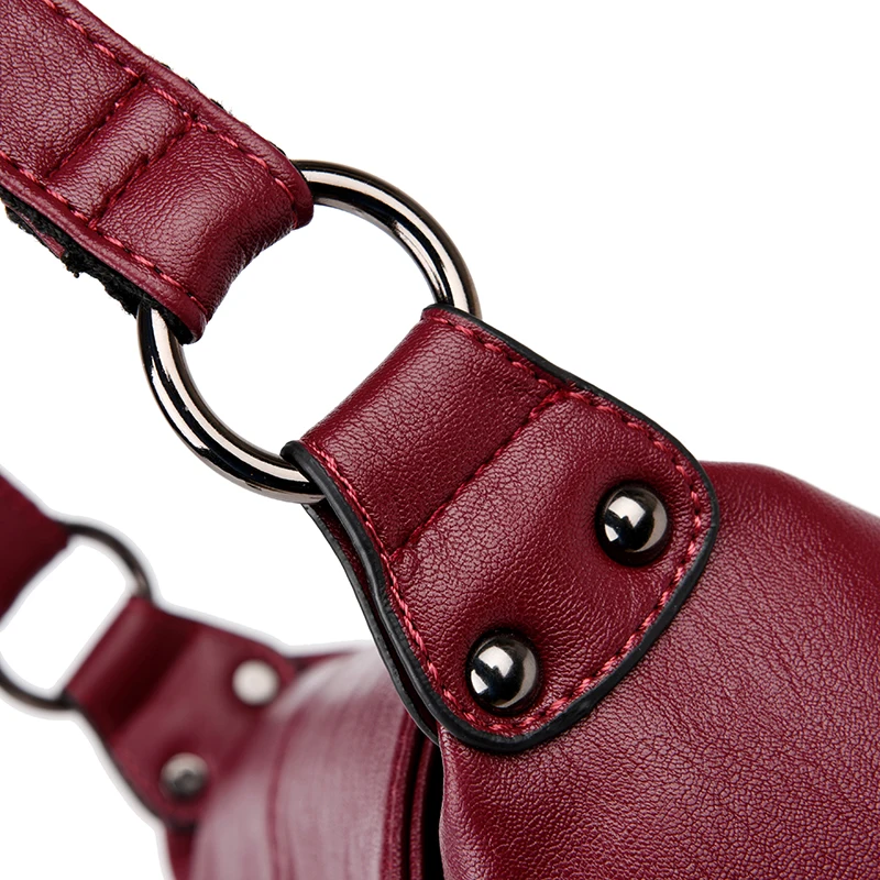 Женские модные сумки высококачественные винтажные женские кожаные дизайнерские