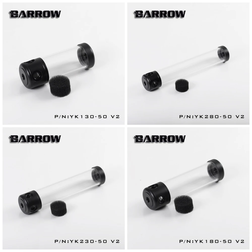 Barrow YK50 V2 50 мм акриловый прозрачный резервуар 130 180 230 280 мм|barrow tank|tank reservoirbarrow reservoir |