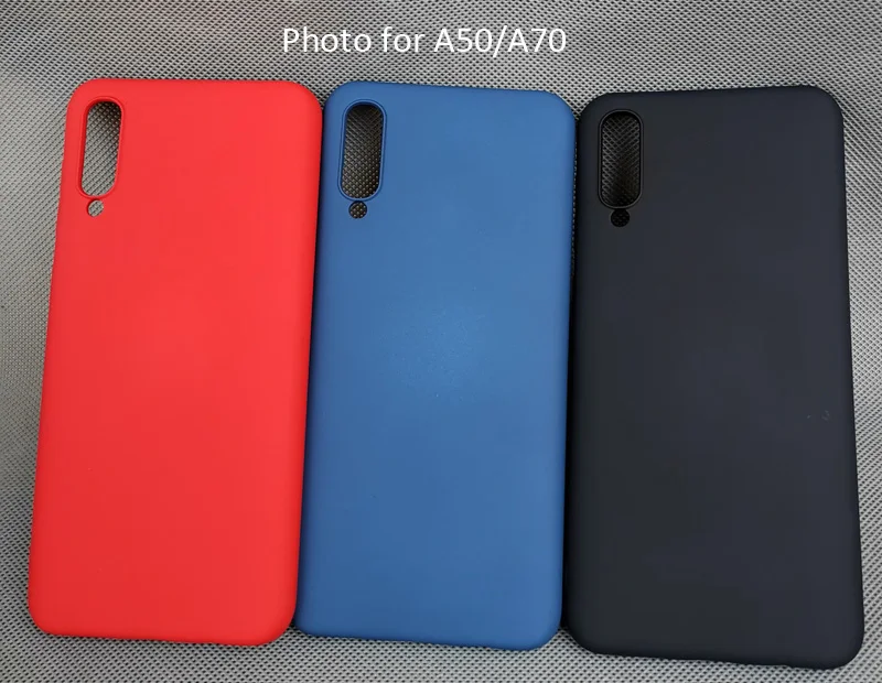 Жидкий силиконовый чехол для samsung Galaxy A70 A60 A50 A30 A40 A20 A10 M30 M20 M10 мягкий гелевый