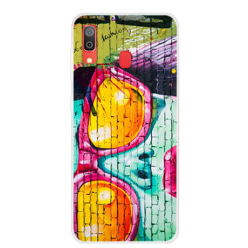 Чехол для Samsung A30 силиконовый мягкий чехол накладка из ТПУ Galaxy A 30 чехлы телефонов