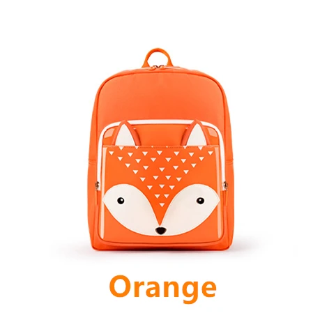 Orange MI Mijia XiaoYang Детская сумка для детского сада 3D мультфильм животных Детский Школьный рюкзак Сверхлегкий ночной линии светоотражающие полосы - Цвет: Orange