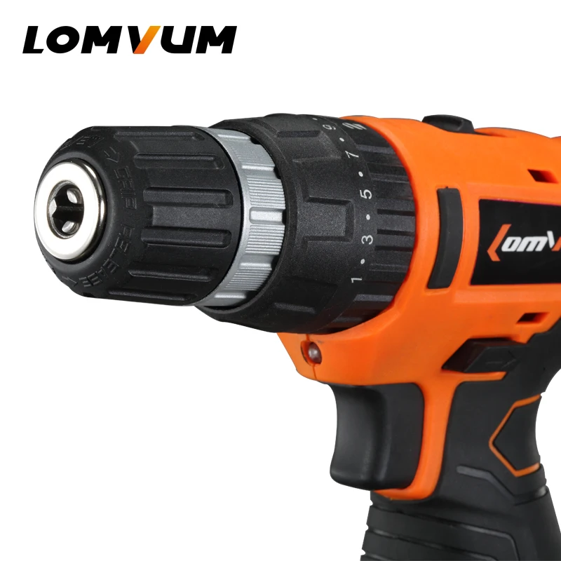 LOMVUM 16 В Аккумуляторный шуруповерт литиевый/Аккумуляторный Электрический Мини