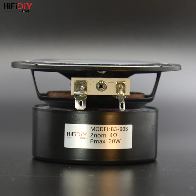 HIFIDIY LIVE Hi Fi 3 &quot3 5 дюйма 90 мм 78 круглый квадратный полночастотный динамик 4 Ом 20 Вт