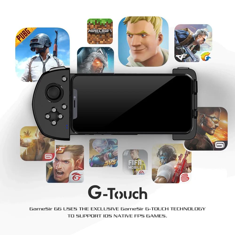 Новое поступление Gamesir G6 Bluetooth 5 0 беспроводные Одноручные геймпады FPS игровой