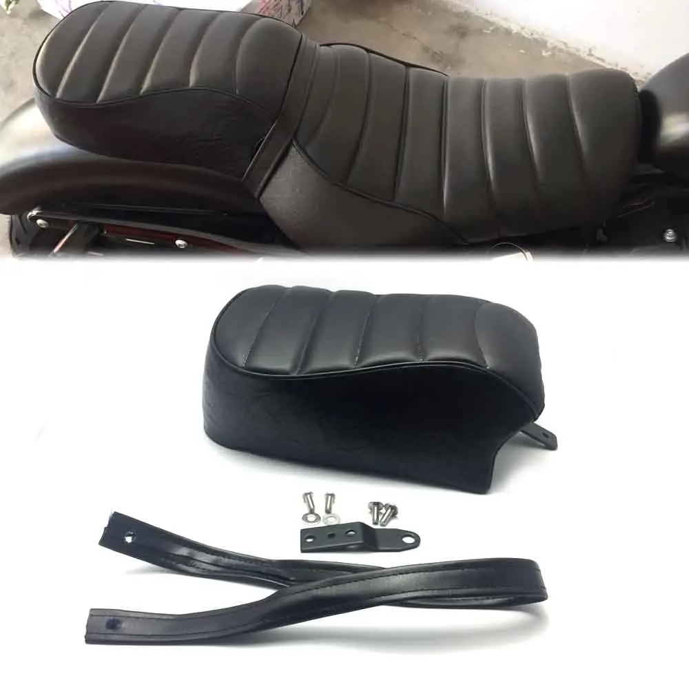 Кожаная подушка для заднего пассажирского сиденья мотоцикла Harley Sportster Iron 883 XL883N