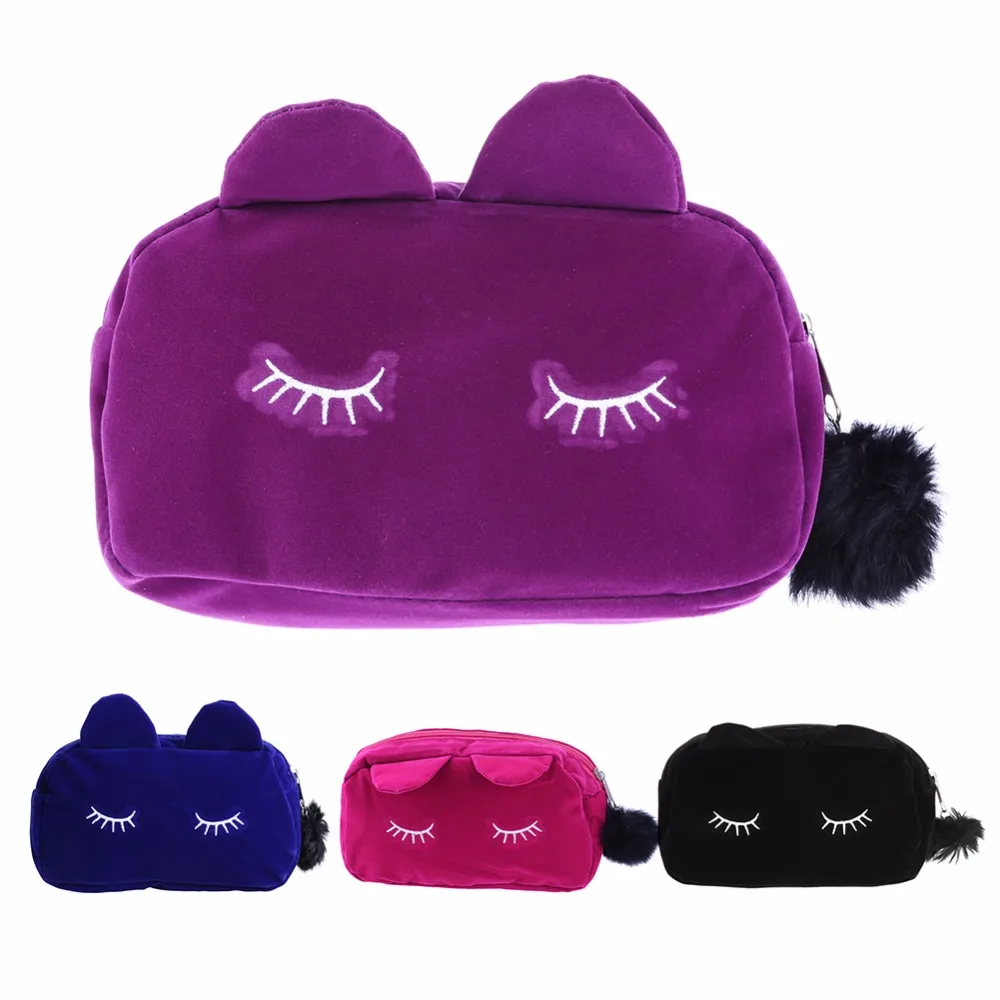 Милый Кот косметичка для женщин дорожные туалетные принадлежности косметички