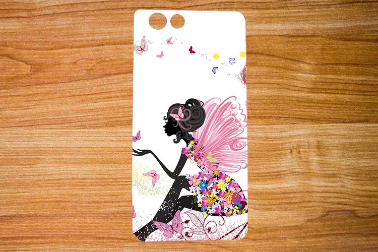 Модный ТПУ силиконовый цветной чехол с цветочным рисунком для Prestigio Muze D3 PSP3530 DUO 3530