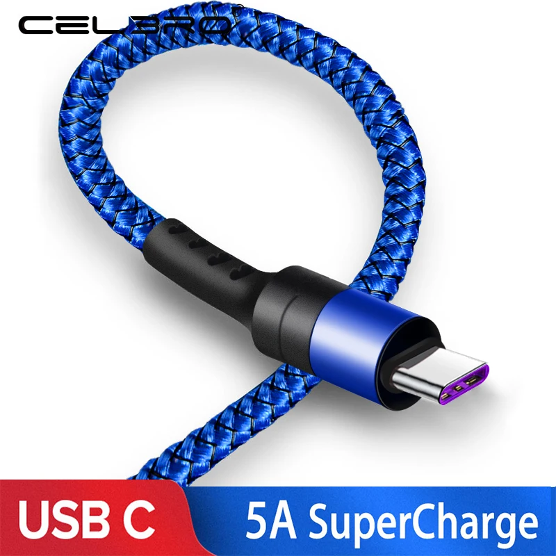 USB кабель типа C 40 Вт Супер зарядка 5А Кабо Для Huawei Mate 30 Pro P30 P20 Lite Honor 20 10 SCP FCP быстрое