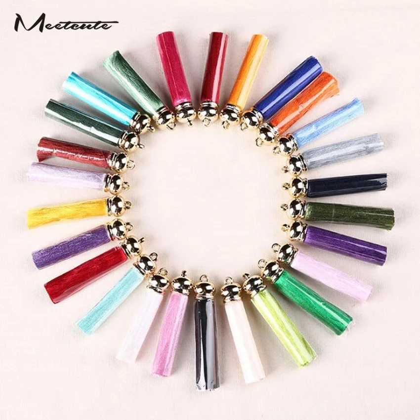 Meetcute оптовая продажа 5 металлических шапок из вискозы подвесных аксессуаров для