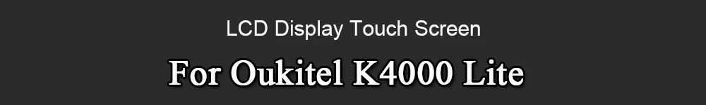 OPesea 5,0 ''для Oukitel K4000 Lite ЖК-дисплей панель сенсорный экран дигитайзер стекло сенсор сборка запасные части